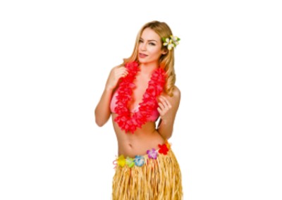 Bästa hawaiikrans, kläder och dekoration till hawaiifesten 2024