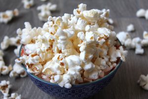 Microskål för popcorn