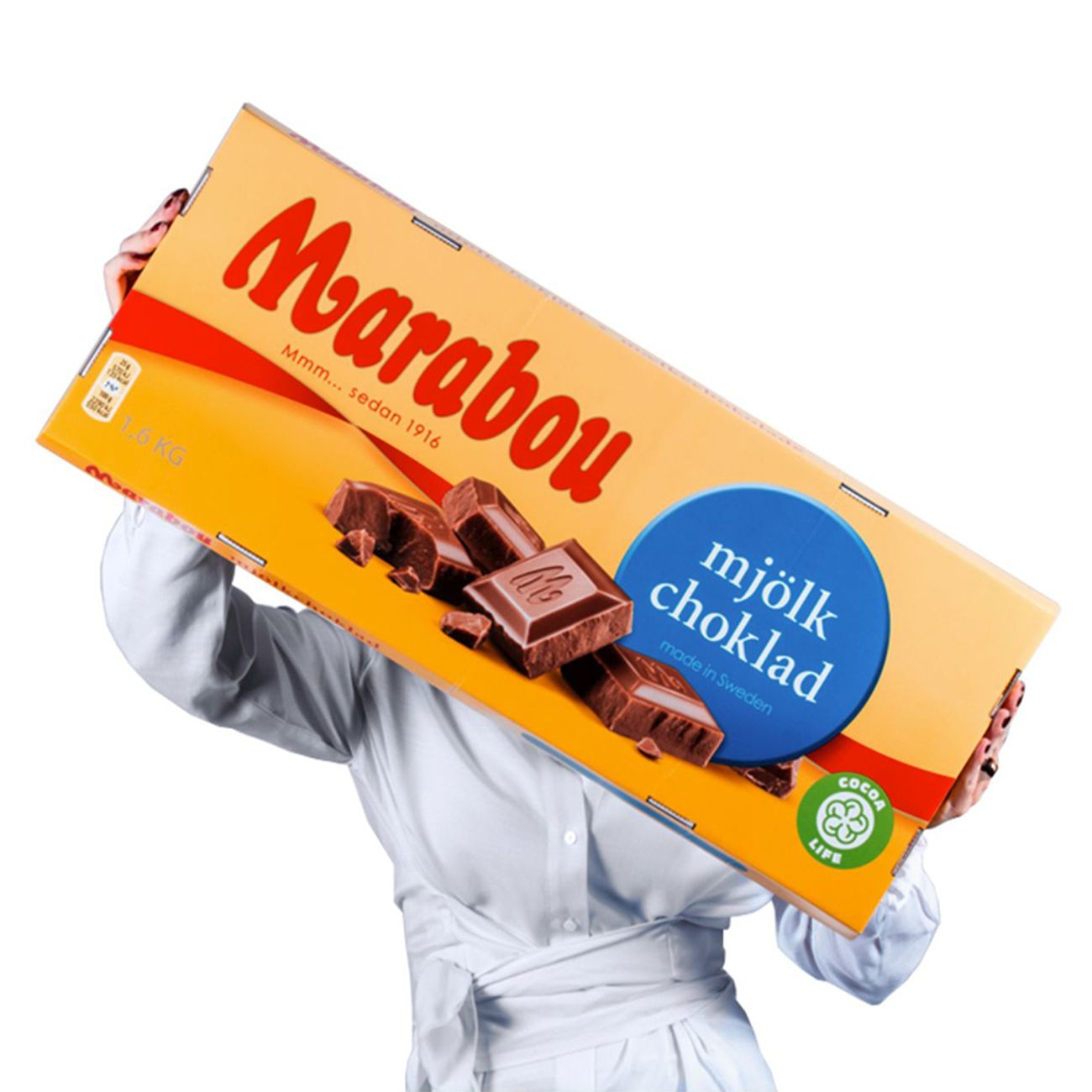 Gigantisk Choklad Marabou<br />
