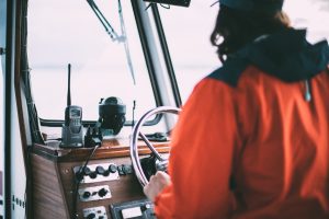 walkie talkie på båt